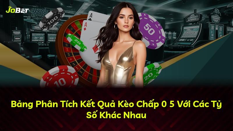 Bảng Phân Tích Kết Quả Kèo Chấp 0 5 Với Các Tỷ Số Khác Nhau