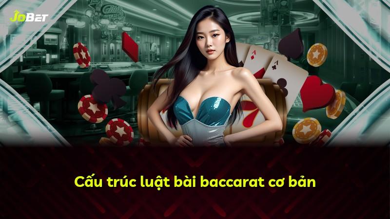 Cấu trúc luật bài baccarat cơ bản