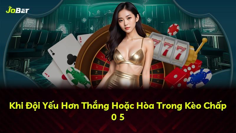 Khi Đội Yếu Hơn Thắng Hoặc Hòa Trong Kèo Chấp 0 5