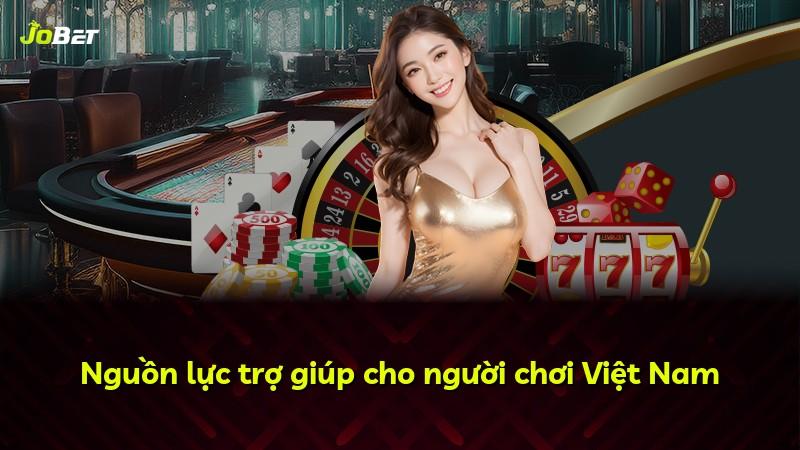 Nguồn lực trợ giúp cho người chơi Việt Nam